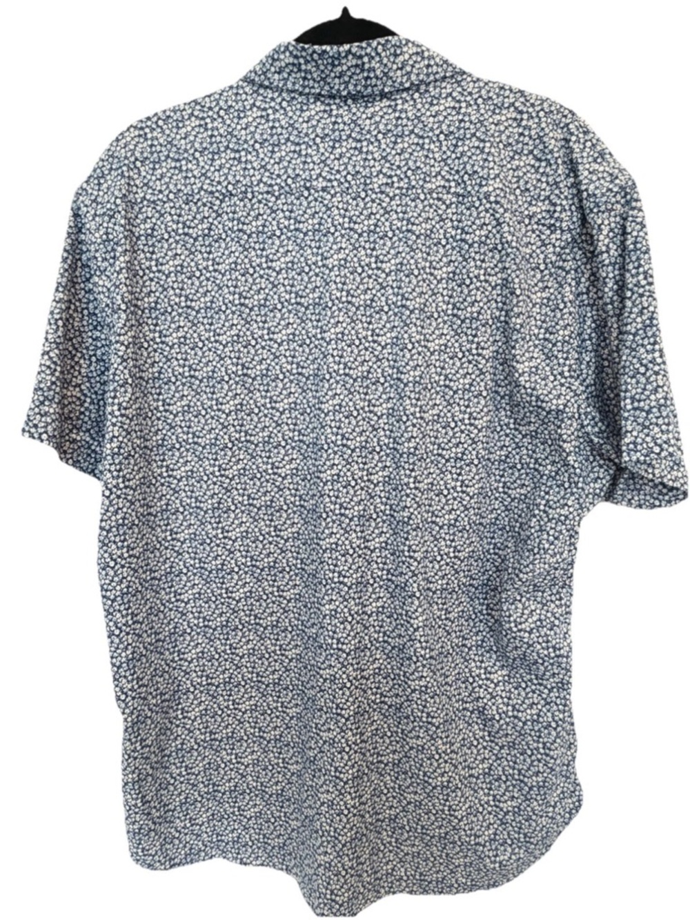 Bonobos Slim Fit Short Sleeve Button Down Shirt XL Blue White Floral - Picture 7 of 7